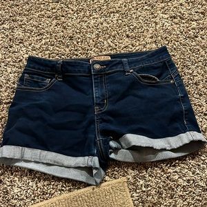 Wax Jean Shorts